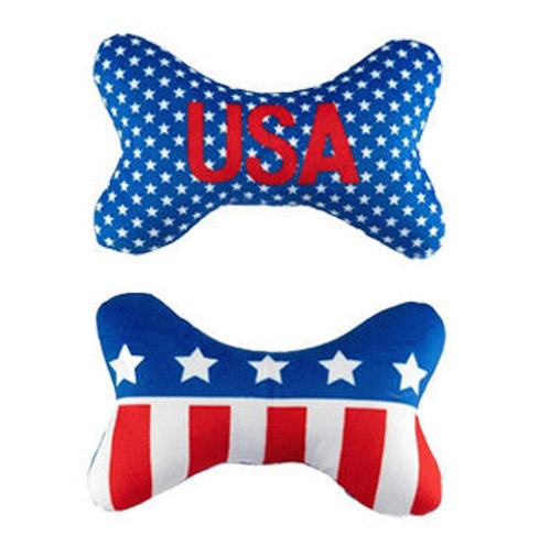 Patriotic USA Bone Toy