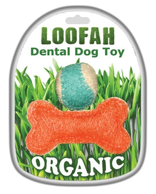 Dental Toy - Small Ball & Small Bone Loofas