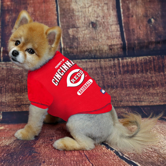 Cincinnati Reds Dog Tee Shirt - by Pets First