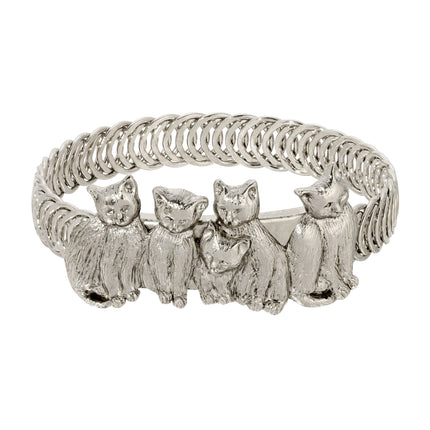 1928 Jewelry Cat Friends Belt Bracelet