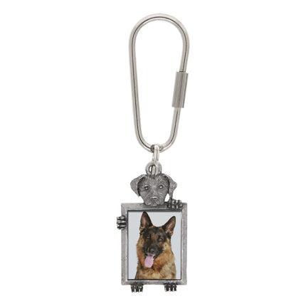 1928 Jewelry Dog Picture Carabiner Key Chain