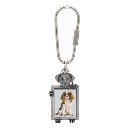 1928 Jewelry Dog Picture Carabiner Key Chain