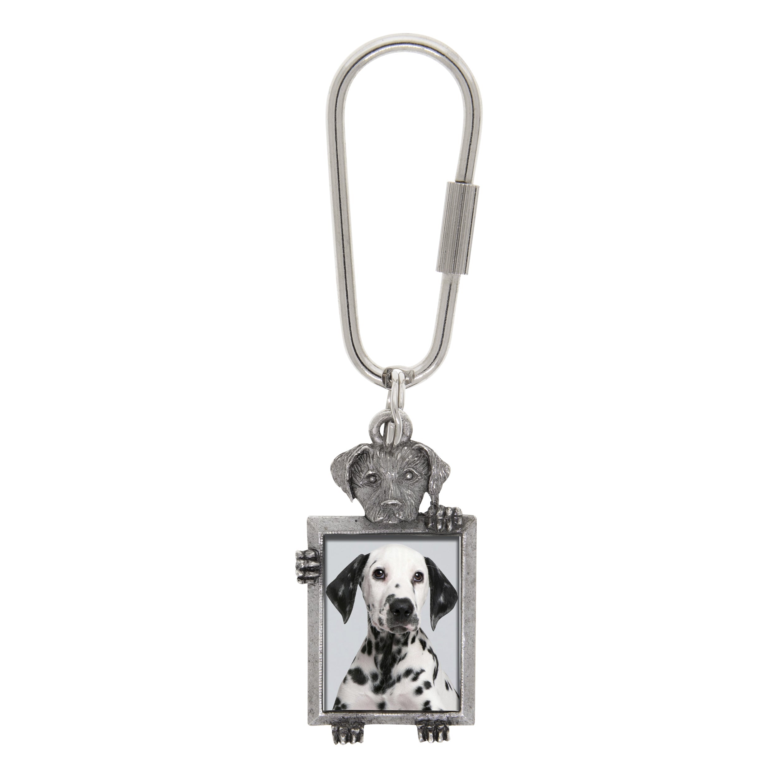 1928 Jewelry Dog Picture Carabiner Key Chain HT Animal Supply