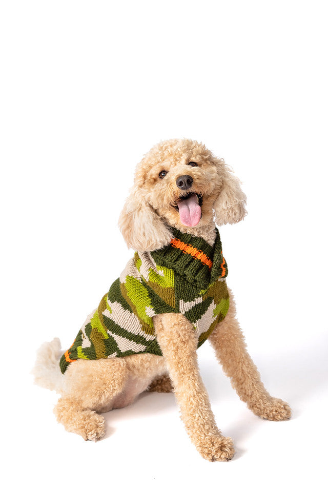 Camo Dog Sweater