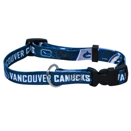 Vancouver Canucks NHL Dog Collar