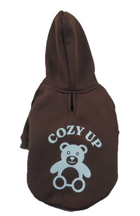 HD Cozy-Up Hoodie, Brown