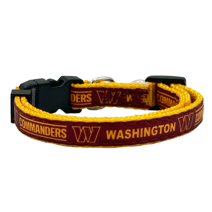 Washington Commanders Satin Ribbon Cat Collar