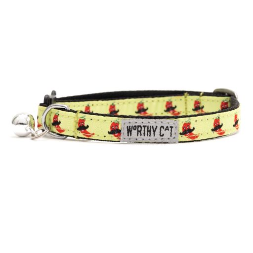 Chili Pepper Cat Collar