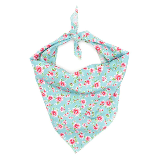 Watercolor Floral Bandana