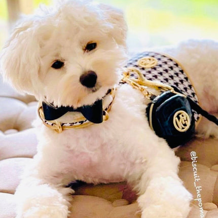 The Houndstooth Dog Harness