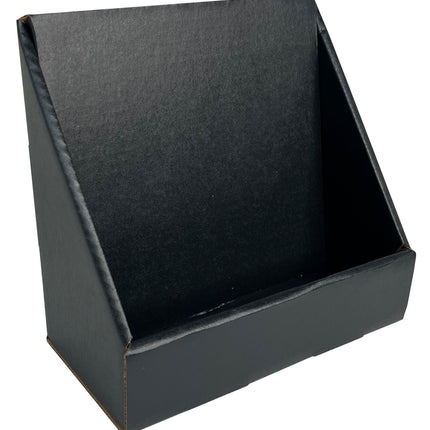 1-Pocket Black Counter Display - 10 Inches long