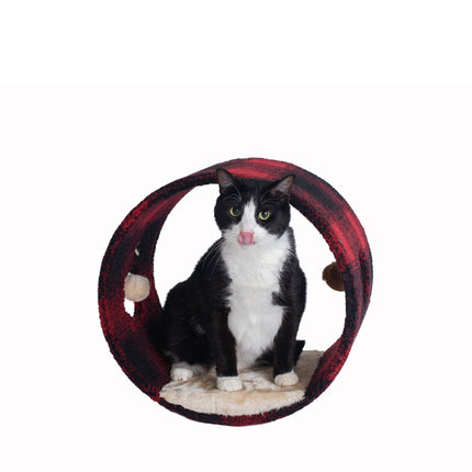 Armarkat B1601 Cat Hideaway Tunnel Scotch Plaid