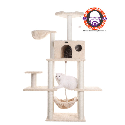 Armarkat Mult -Level Cat Tree Hammock Bed ClimbIng Center for Cats and Kittens A6901