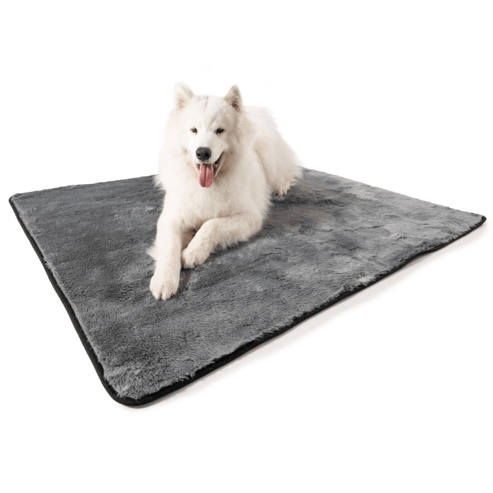 PupProtector™ Short Fur Waterproof Throw Blanket - Charcoal Grey