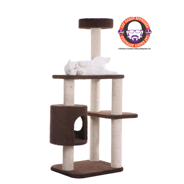 Premium Carpeted Cat Tree F5502 Final Sale