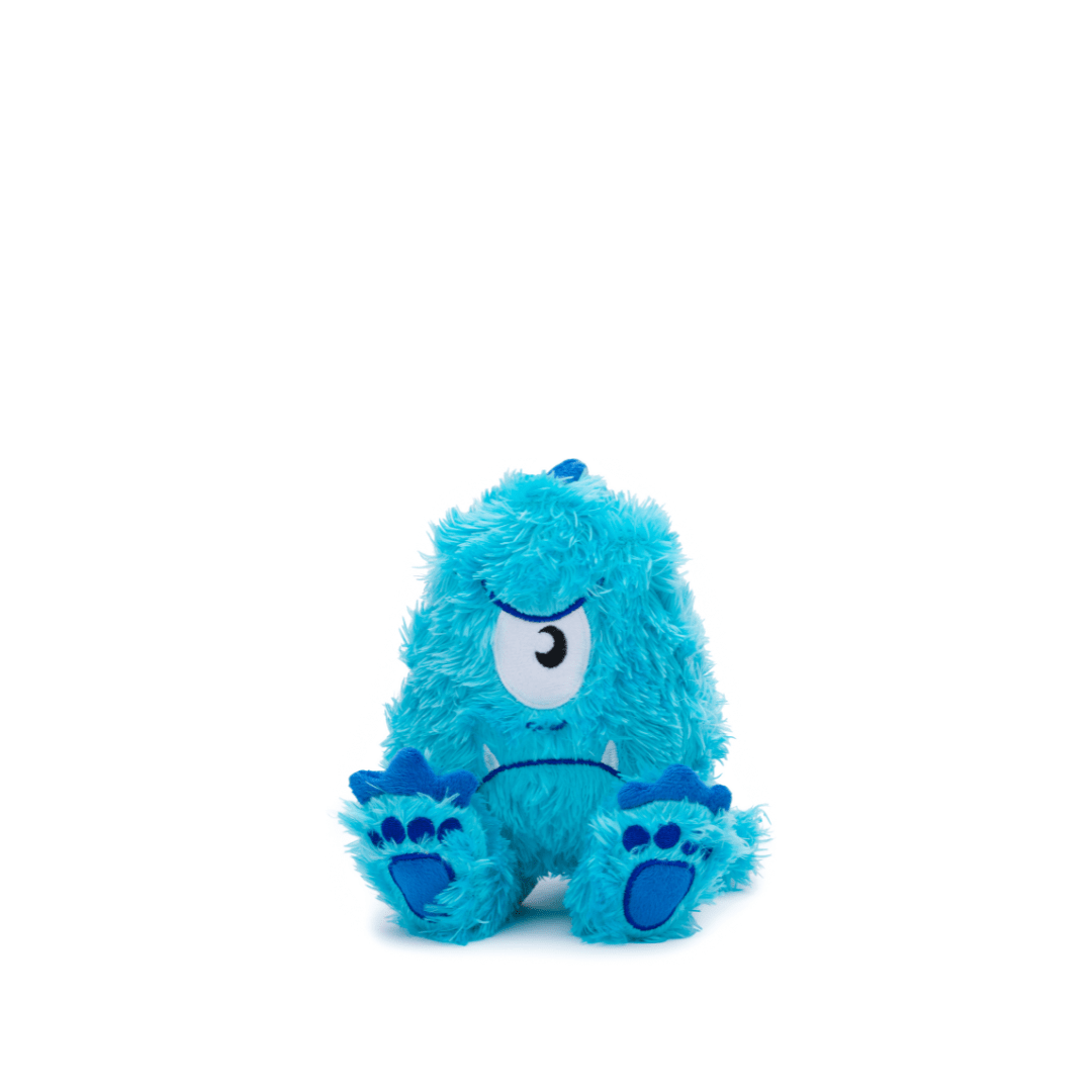 Fluffy Small Blue Monster