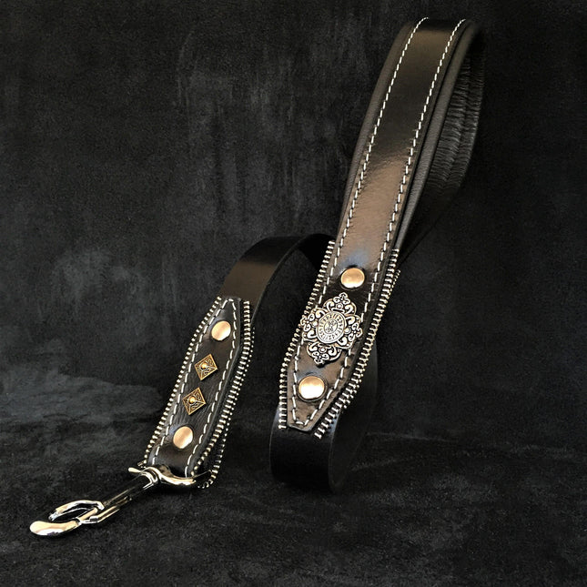 The ''Aztec'' Black leash