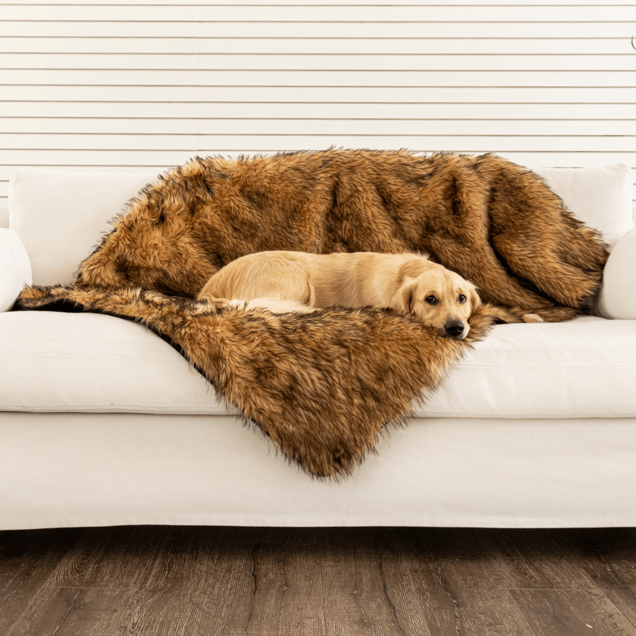 PupProtector Waterproof Throw Blanket - Sable Tan