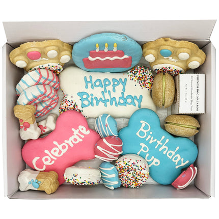 Happy Birthday Dog Treats Gift Box