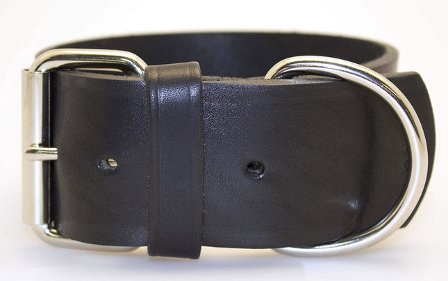 2" Latigo 1-Ply Leather Collars