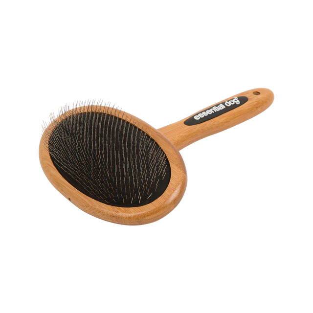 Natural Bamboo Slicker Brush: Dogs & Cats