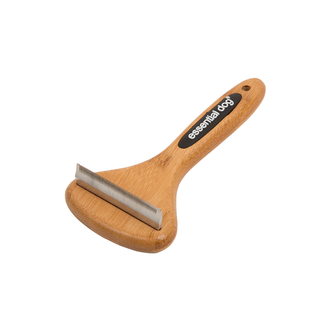 Natural Bamboo Deshedding Tool: Dogs & Cats