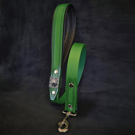 ''Eros'' leash GREEN