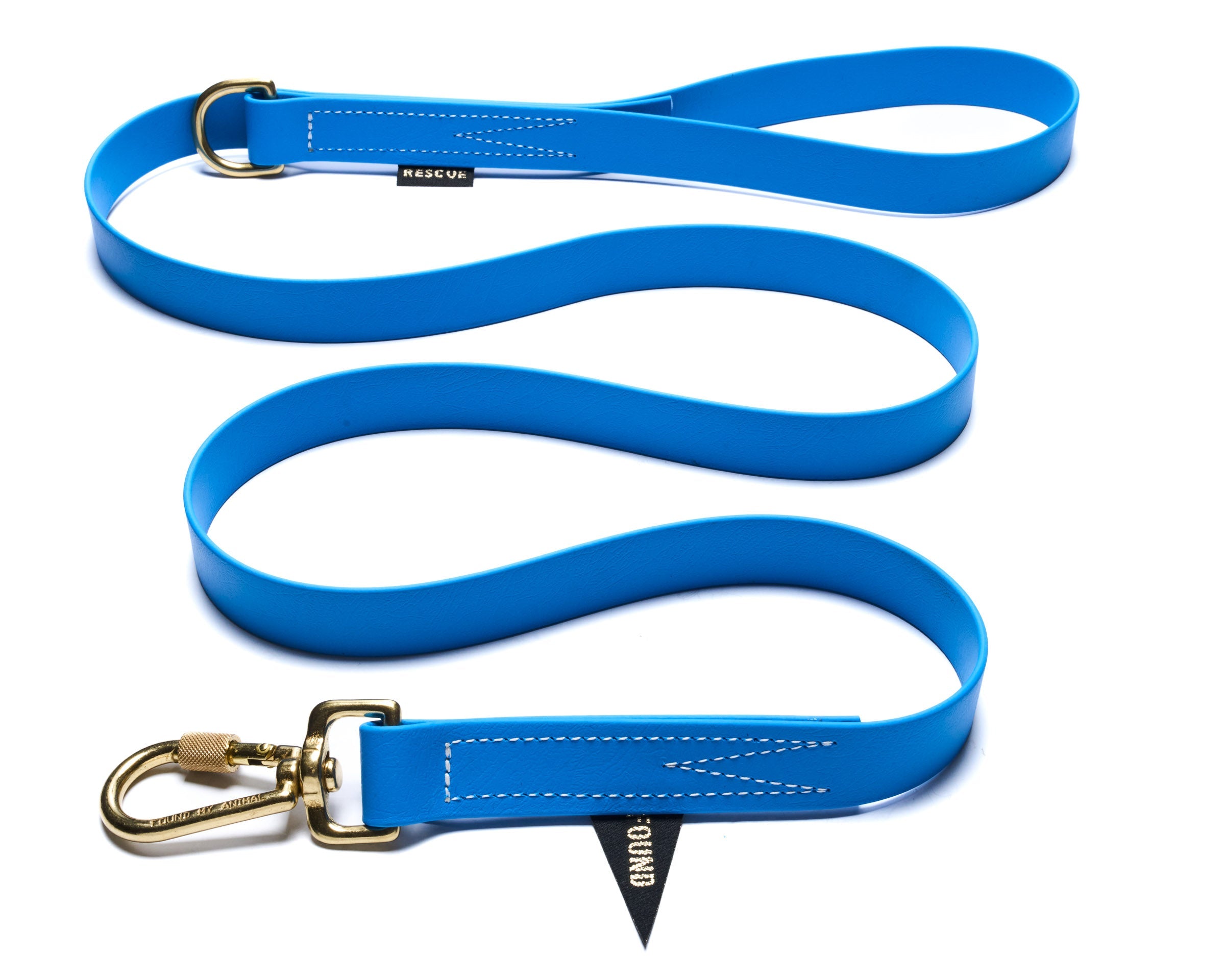 Water Resistant Standard 5ft Leash, Light Blue | Found My Animal