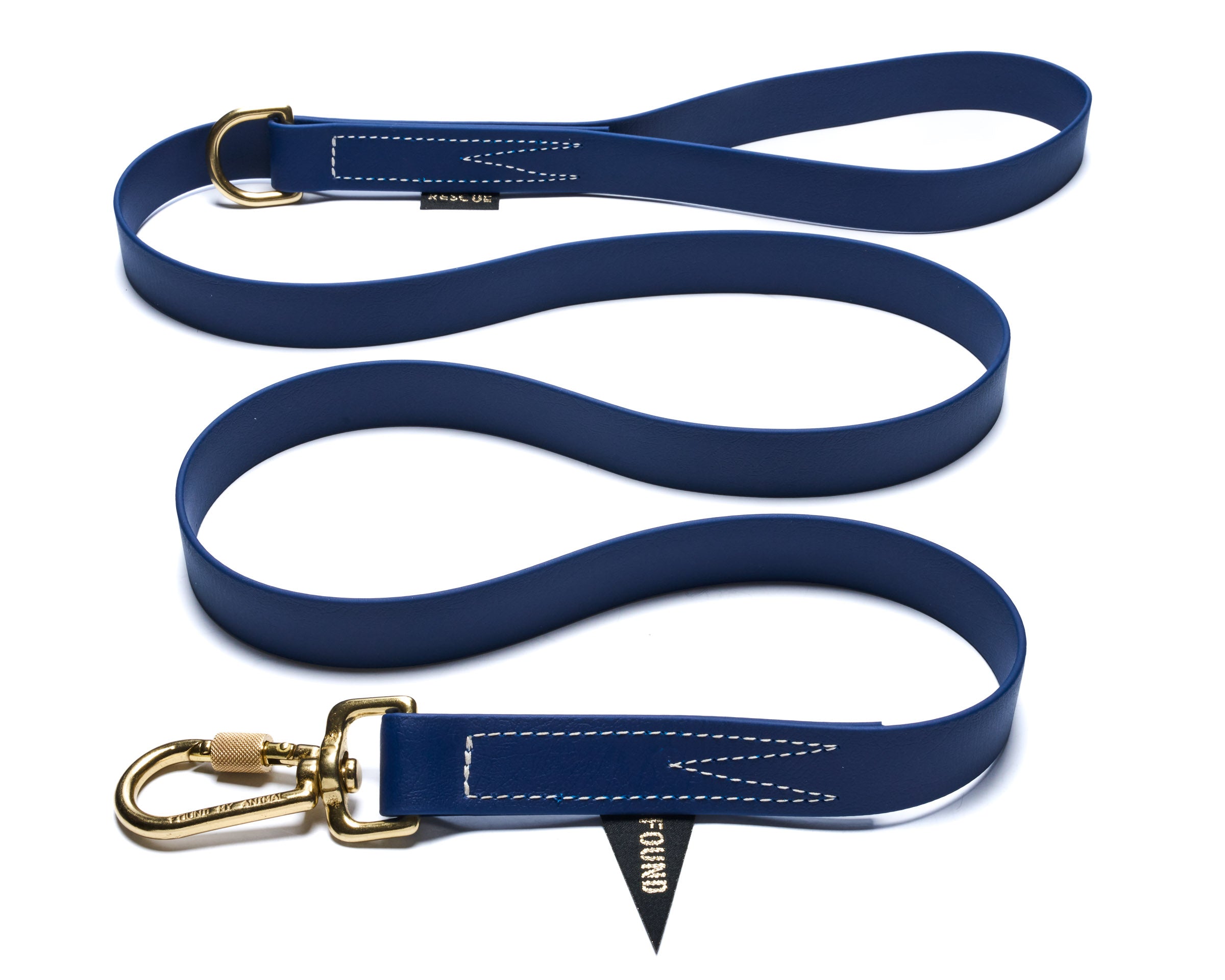 Water Resistant Standard 5ft Leash, Navy | Found My Animal