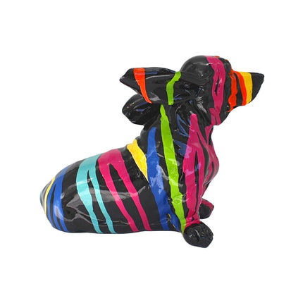 Sitting Graffiti Windy Puppy - 6" tall