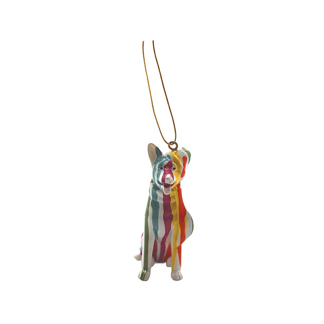 German Shepherd Holiday Dog Ornament