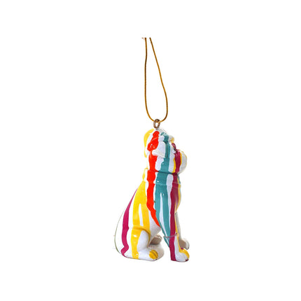 Pug Holiday Dog Ornament