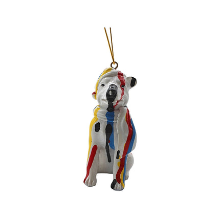 Siberian Husky Holiday Dog Ornament