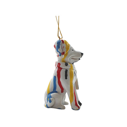 Siberian Husky Holiday Dog Ornament