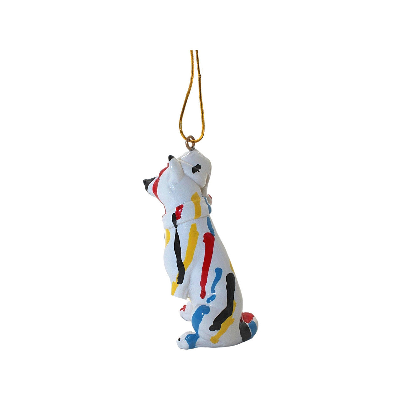 Pitbull Holiday Dog Ornament