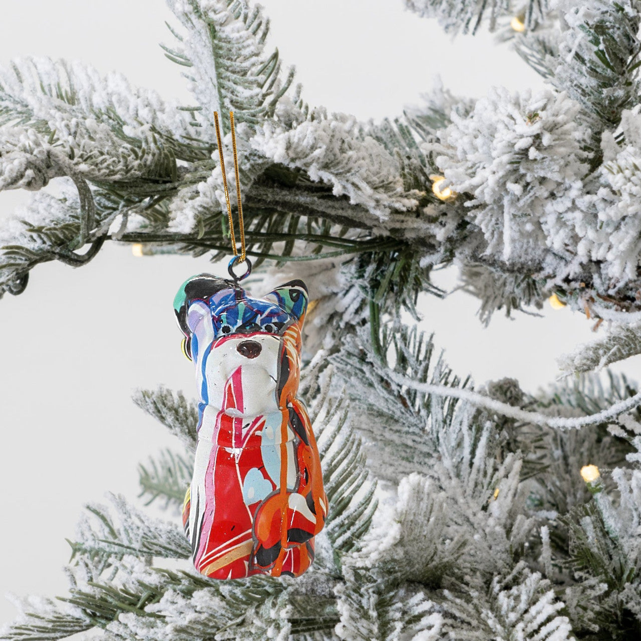 Yorkshire Terrier Holiday Dog Ornament