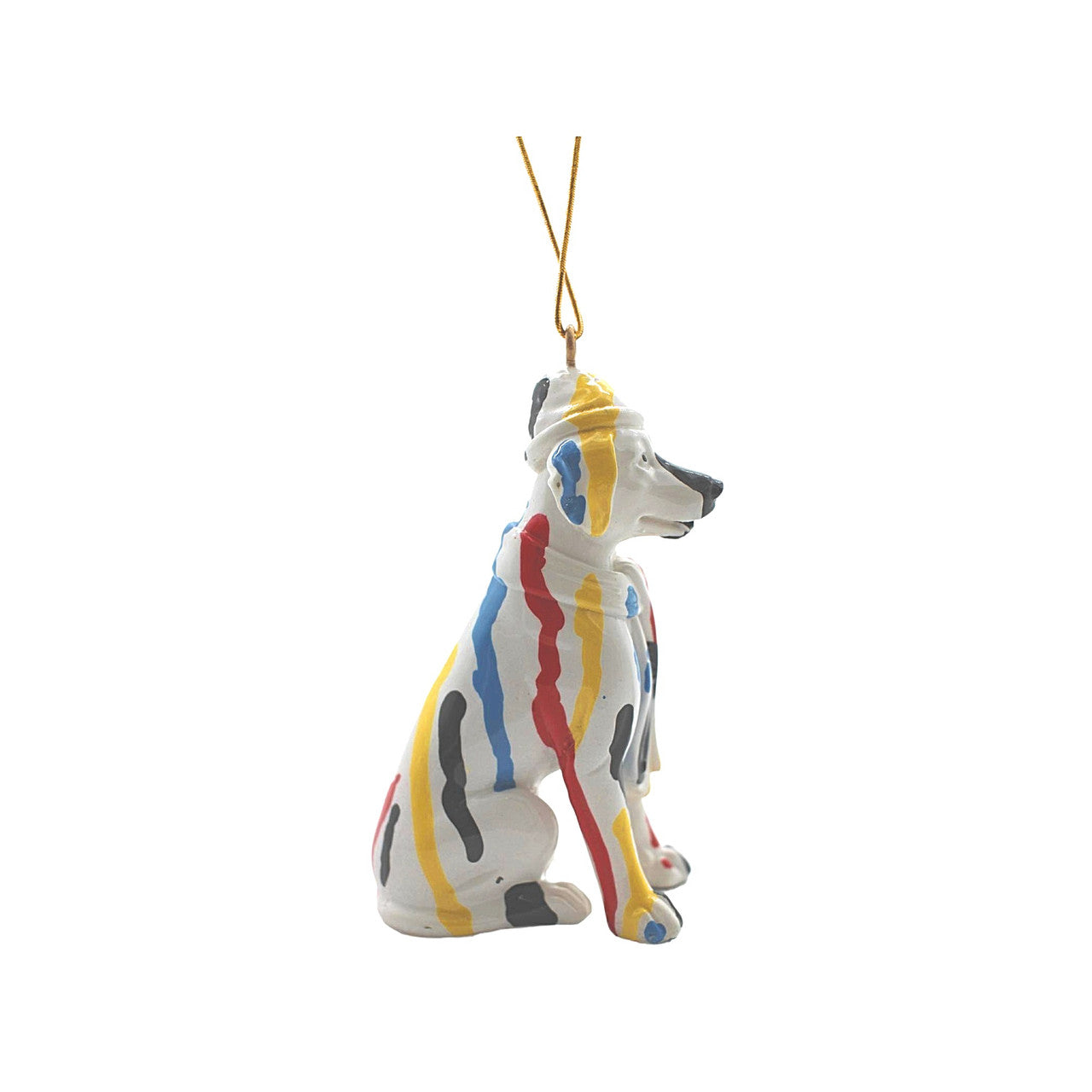 Weimaraner Holiday Dog Ornament