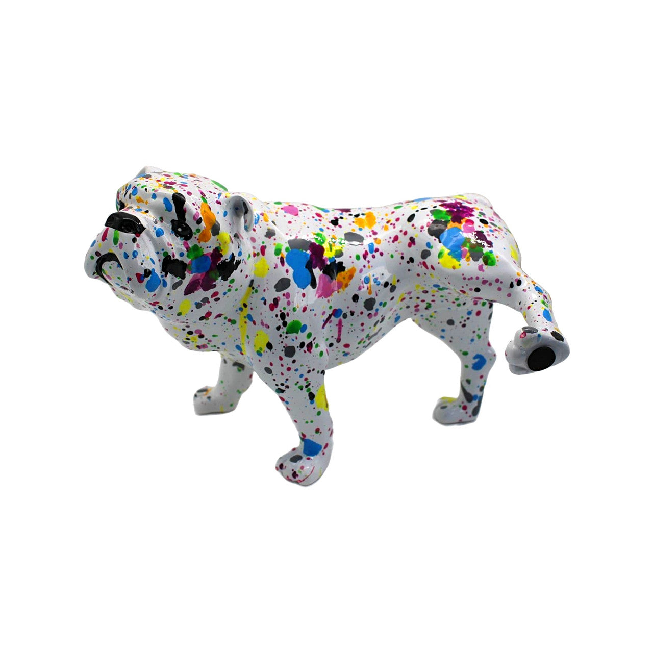 Splatter French Bulldog with Leg Up - 10