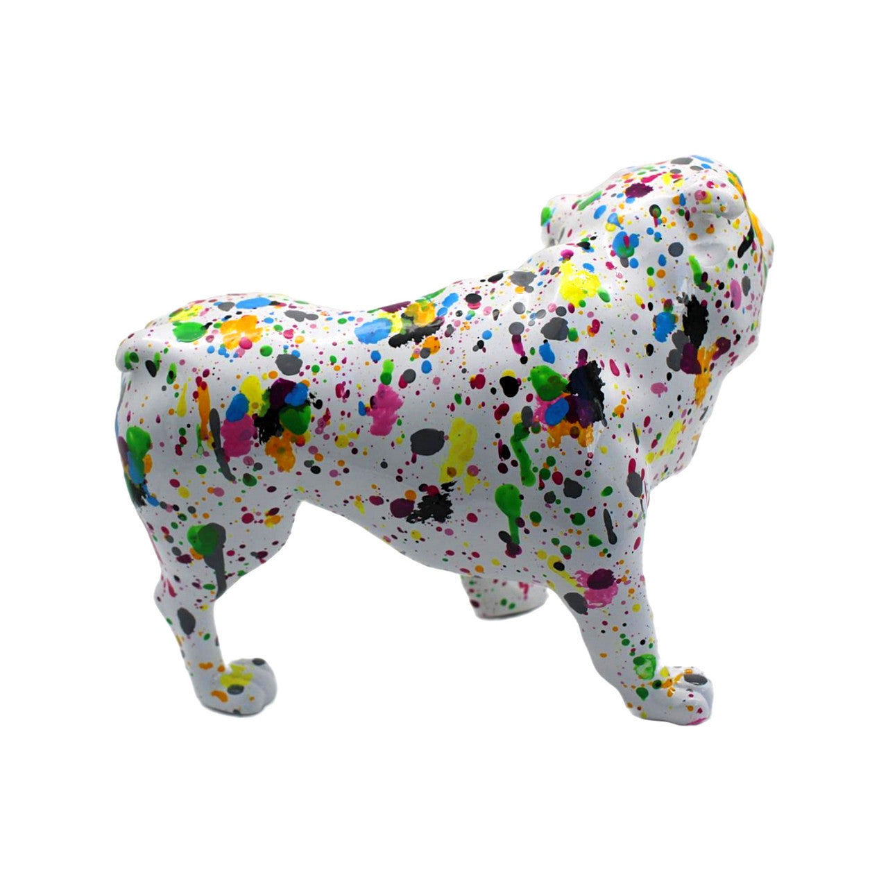 Splatter French Bulldog with Leg Up - 10