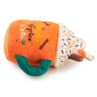 Pupkin Spice Latte Mug Dog Toy