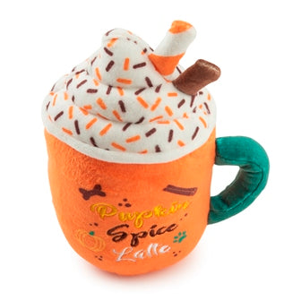 Pupkin Spice Latte Mug Dog Toy