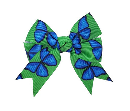 Butterflies - Hair Bows - large bow