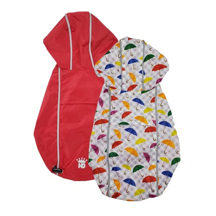 Reversible Rain Coat - Red