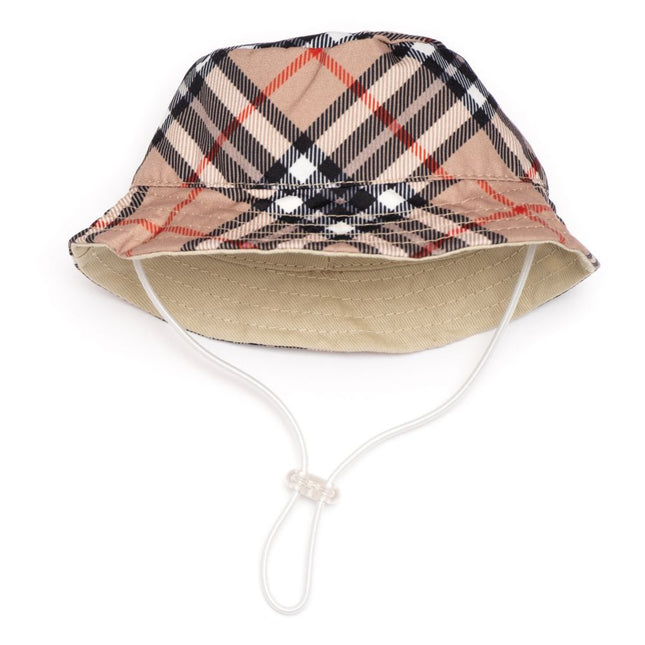 Tan Plaid Bucket Hat