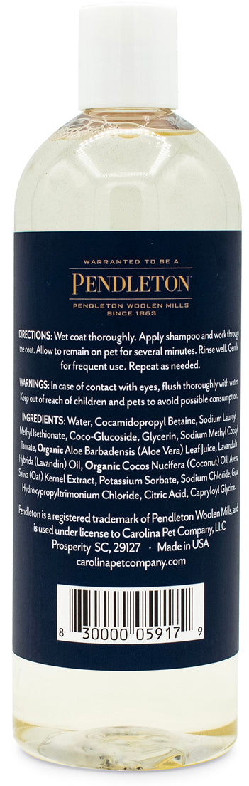 pendleton pet shampoo