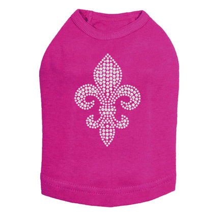 Fleur de Lis (Rhinestone) - Dog Tank