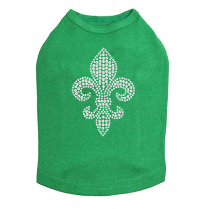 Fleur de Lis (Rhinestone) - Dog Tank