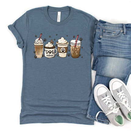 Dog Mom Coffee T-Shirt