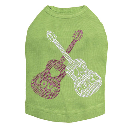 Guitars, Love, & Peace - Dog Tank