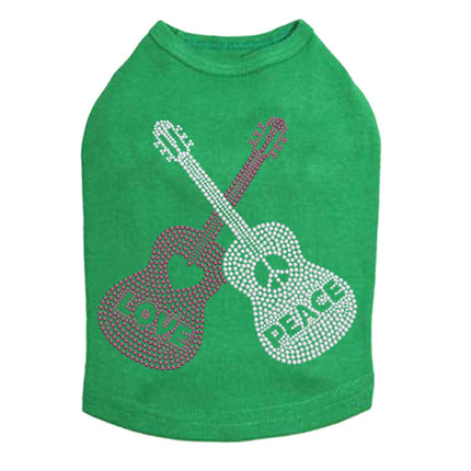 Guitars, Love, & Peace - Dog Tank